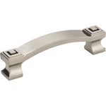 Jeffrey Alexander 585-96SN Mm C-c Satin Nickel Square Delmar Cabinet Pull. Fixed Price $18.77.