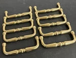 Amerock Allison BP1450-3 Polished Brass 3" Cabinet Door Drawer Pull Lot Of 10. Fixed Price $39.99.