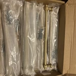 (9) Amerock Factor 10 Centers Wire Cabinet Pull Champagne Bronze. Fixed Price $90.00.
