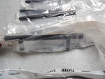 Lot W/ 7 Emtek 86360US19 Bar Pull, 4'' C-c. Fixed Price $40.00.