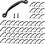 Home Master Hardware 4-7/8 Cabinet Pull Handle INCH(50PACK), Black. Fixed Price $37.99.