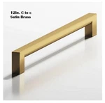Colonial Bronze 84412 Series 12" Center To Handle Satin Brass. Fixed Price $115.50.