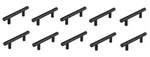 10-PACK Design House Hollow Bar 3" Matte Black Drawer Pull. Fixed Price $29.99.