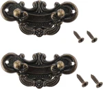 2-PACK Vintage Antique Bronze Pull Handle For Drawer Jewelry Box Kitchen Cabinet. Fixed Price $11.27.