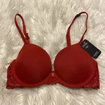 Modern Movement 30C Bra Red Push Up Underwire Back Closure New. Fixed Price $17.49.