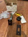 Baldwin Mortise Door Bolt Kit Thumb Turnpiece,oil-rubbed Bronze, Usa Made,nos. Fixed Price $34.99.