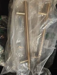 Solid Bar (8-PACK) Cabinet Handles 5-1/16" Champagne Bronze Pulls Ha.... Fixed Price $21.00.