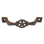 Star Handle Cast Iron Antique Style Rustic Barn Gate Drawer Pull Shed Door. Fixed Price $10.75.
