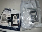 Kohler K-99687-HF1 Poplin Rectangular Pull, Polished Chrome Lot 0F 2. Fixed Price $19.87.