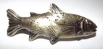 Sierra Lifestyles Drawer Cabinet Pull Fish Antique Brass 4.5X 1.75 Lodge Rustic. Fixed Price $12.97.
