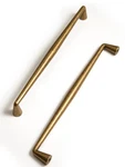 Antique Brass Zinc Alloy Cabinet Pulls - 7.56" (192MM)HOLE Center Classic Vin.... Fixed Price $52.50.