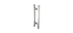 Crl SLP8X8CH Square Ladder Pull 8" Back-to-back Polished Chrome. Fixed Price $125.28.