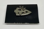 Broadhead Arrow Deer Hunting Wildlife Creative Pewter Designs Lapel Pin (P157). Fixed Price $22.99.