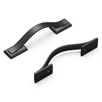 Hickory Hardware Dover 10 Pack Solid Core Kitchen Cabinet Pulls 3" Matte Black. Fixed Price $26.99.
