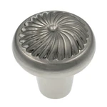 Amerock Cyprus Sterling Nickel 1/4" Round Cabinet Pull Knob BP5266G9. Fixed Price $6.64.