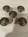 Home Depot: Amerock 1-3/4 Diameter Antique Nickel Round Drawer/cabinet Door Knob. Fixed Price $17.00.