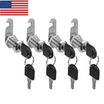 4 Set Rv Tubular Lock Keyed Alike Camper Trailer Door Cabinet 20MM 7/8" Us. Fixed Price $15.99.