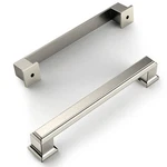 Amerdeco 10 Pack Brushed Satin 5"/128MM Hole Center, Nickel. Fixed Price $65.58.