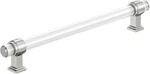 Glacio 8" Clear Chrome Cabinet Pull - Stylish Drawer Handle For Kitchen & Furnit. Fixed Price $89.99.