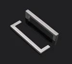 4 Inch Cabinet Pulls, Modern Square, Stainless Steel, Center To 96MM.. Fixed Price $45.55.