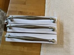 Alno D726-12-AEM Charlie 12" Appliance Pull Satin Nickel. Fixed Price $40.00.