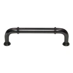 Hickory Hardware Cottage 3/4" (96MM) Ctr Cabinet Arch Pull Black Mist P3381-BM. Fixed Price $8.48.