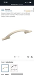 Amerock Satin Pull Set Of 6 BP29201G10 Conrad 3-3/4. Fixed Price $10.00.