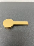 Signature Hardware 9059895 Lentz Lever Handle In Brushed Gold. Fixed Price $14.85.
