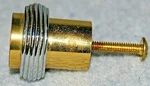 Richelieu 1" (25 Mm) Diam Drawer Cabinet Knob Brass Chrome Heavy Weight Avail. Fixed Price $10.00.