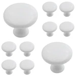 10 Pack Hickory Hardware Conquest 1/8" Round White Metal Cabinet Knob P14255-W. Fixed Price $35.77.