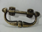 Vintage Keeler Brass Co Ornate Antiqued Drawer Pull Handle N07965 6" Long. Fixed Price $15.00.
