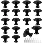 Romeda 18 Piece Drawer Hardware Black Pack, Round-type. Fixed Price $10.29.
