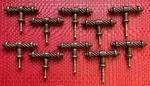 Top Knobs M629 Normandy Collection 3-5/8" T-shaped Twist Knob, Dark Patina (10). Fixed Price $46.99.