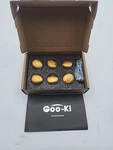 Goo-ki 6 Pack Vtg Cabinet Knobs Retro Brass Drawer Handles Closet Dresser. Fixed Price $11.19.