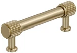 Amerock BP37803 Farewind 3-3/4" Center To Fluted Bar Gold. Fixed Price $13.99.