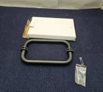 Crl BM8X8MBL Matte Black 8" Series Tubular Back-to-back Pull Handle. Fixed Price $51.99.