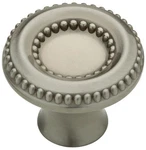 (5 Pack) 1-3/8 Inch Taryn Knob Satin Nickel. Fixed Price $37.17.