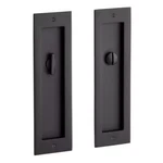 Signature H. Elongated Pop-out Brass Pocket Door Pull- Passage Matte Black. Fixed Price $110.00.