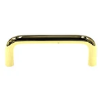 Hickory Hardware Wire Pulls 3" Ctr Cabinet Polished Brass PW553-PB. Fixed Price $5.44.
