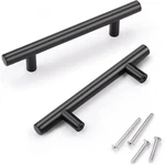 12 Pack 3-1/2" Matte Black Cabinet Pulls, Bar Handles For Kitchen Cab.... Fixed Price $22.24.