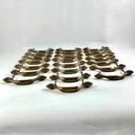 Vintage 1993 Kbc Keeler Brothers Metal Drawer Pulls Cabinet Handles Lot Of 22. Fixed Price $28.44.