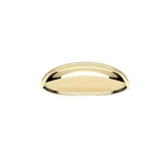 Alno A1263-PB 3" Ctc Cup Cabinet Pull Polished Brass. Fixed Price $10.00.