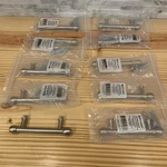 10-BRAINERD P32702W-SN 3" Windmere Cabinet Drawer Pull Satin Nickel Finish. Fixed Price $16.99.