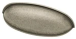 (12 Pack) 2-1/2" Or 3" Dual Mount Cup Pull Antique Iron. Fixed Price $129.29.