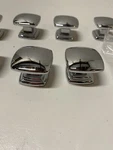 Hickory Hardware Knobs P2163 Euro Contemporary 1-1/2" Square Set Of 10. Fixed Price $26.75.