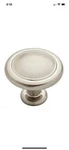 Franklin Brass P35597K-SN 1/4" Round Ring Cabinet Knob Satin Nickel 10 Pack. Fixed Price $17.99.