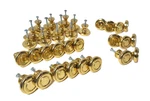 32 Solid Brass Lot Set Cabinet Dresser Knobs Pulls Bright Spooled 1" X 1.25". Fixed Price $47.99.