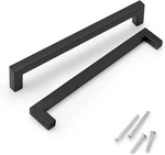 Matte Black Entry Pull Door Handle Stainless Steel Hardware Bar Long All Size. Fixed Price $25.82.