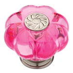 Brainerd P22178V-HPI Hot Pink & Satin Nickel Zolee KNOB1 5/8" Drawer. Fixed Price $5.65.