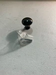 Berenson 0914-198-P Advantage One 1-1/8" Round Mushroom Knob Black Nickel. Fixed Price $10.38.